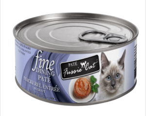 FUSSIE CAT FINE DINING CANS | MACKEREL PATE 2.82 OZ