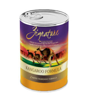 ZIGNATURE DOG CANNED FOOD KANGAROO 13 OZ