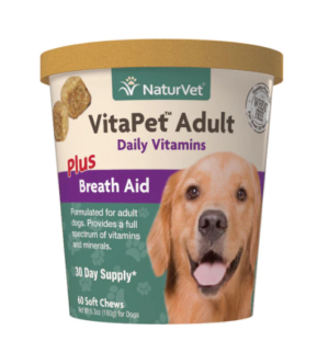 Vita Pet Adult Plus Breath Aid Tablets -Time Release 60 ct