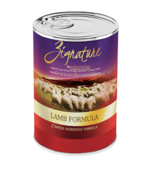 ZIGNATURE CANNED DOG FOOD | LAMB 13 OZ