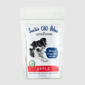 CBD Hearts Dog Chews Full Spectrum 4 Mg 20ct – Apple | Suzie’s