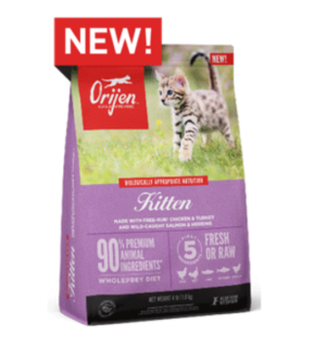 ORIJEN Kitten Cat Food 4lb