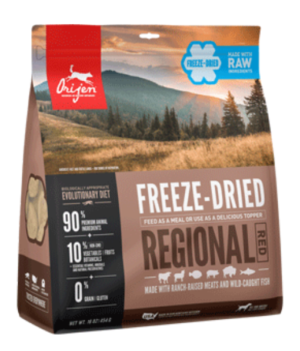 ORIJEN Freeze Dried Regional Red Dog Food 1lb