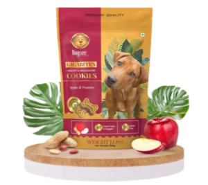 Dogsee Gigabites Apple and Peanut Dog Biscuits Cookies for Dogs