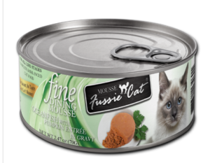 FUSSIE CAT FINE DINING CANS | OCEANFISH WITH PUMPKIN MOUSSE 2.47 OZ