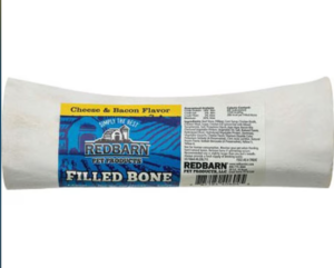 REDBARN FILLED BONE BAGGED BACON/CHEESE