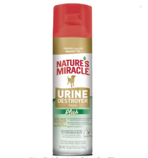 Natures Miracle Ezymatic Urine Destroyer Foam 17.5.oz