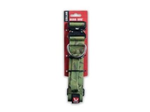 Boss Dog Tactical Adjustable Dog Collar GREEN CAMO XL