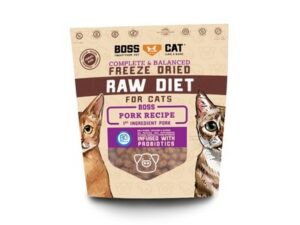 BOSS DOG FREEZE DRIED CAT FOOD | NUGGETS PORK RECIPE 9 OZ