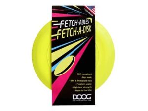 DOOG Fetch-Ables -Fetch-A-Disk -Yellow