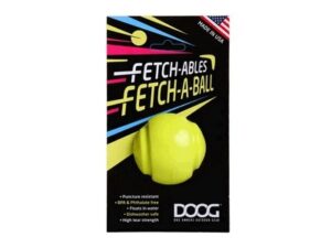 DOOG Fetch-Ables -Fetch-A-Ball -Yellow