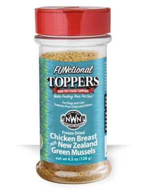 NORTHWEST NATURALS FUNCTIONAL TOPPER | CHICKEN BREAST WITH GREEN MUSSELS 4.5 OZ