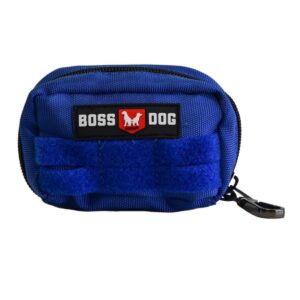 Boss Nation Dog Tactical Molle Harness Bag Blue - Small