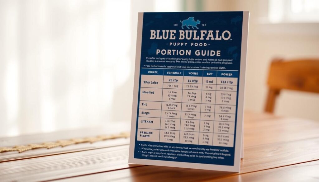 Blue Buffalo Puppy Food Portion Guide