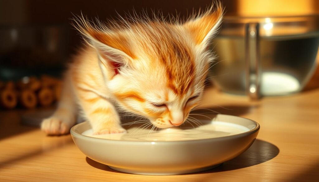 Kitten Milk Weaning Process