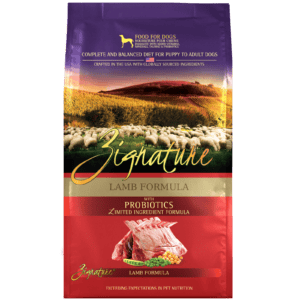 ZIGNATURE DOG KIBBLE LAMB 25 LB