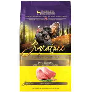 ZIGNATURE DOG KIBBLE TURKEY 25 LB