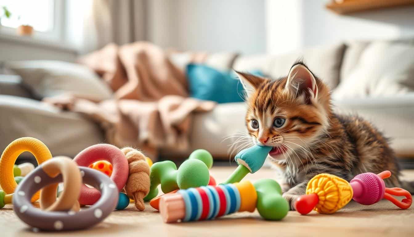 cat teething toys