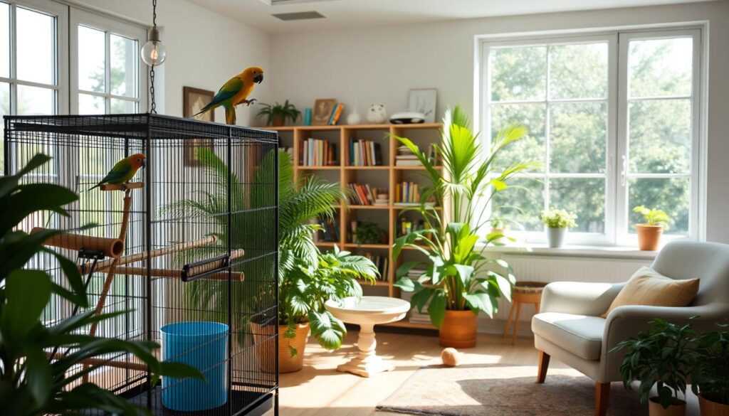 parrot care environment