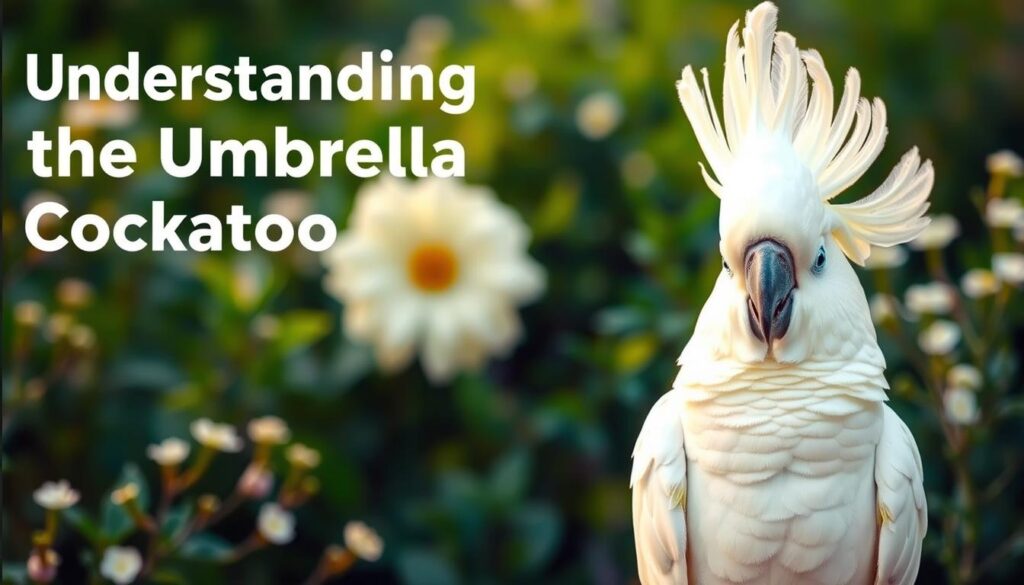 umbrella cockatoo