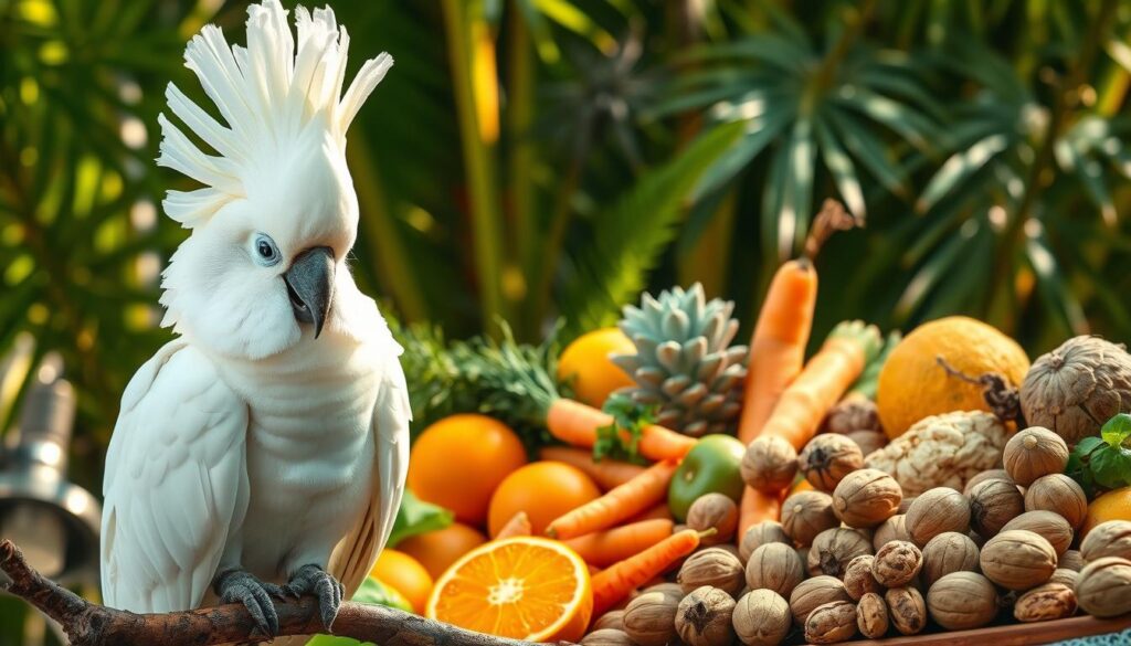 umbrella cockatoo diet