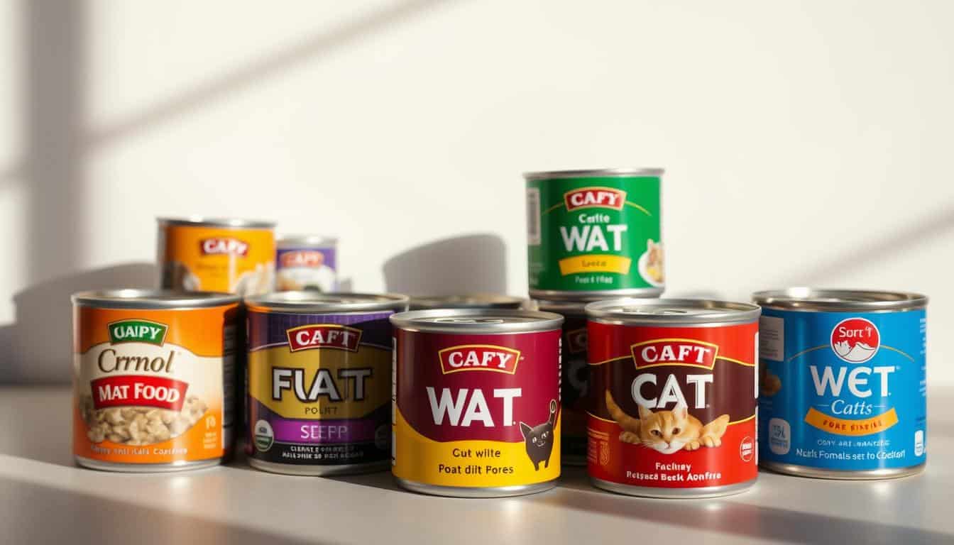 cat food cans